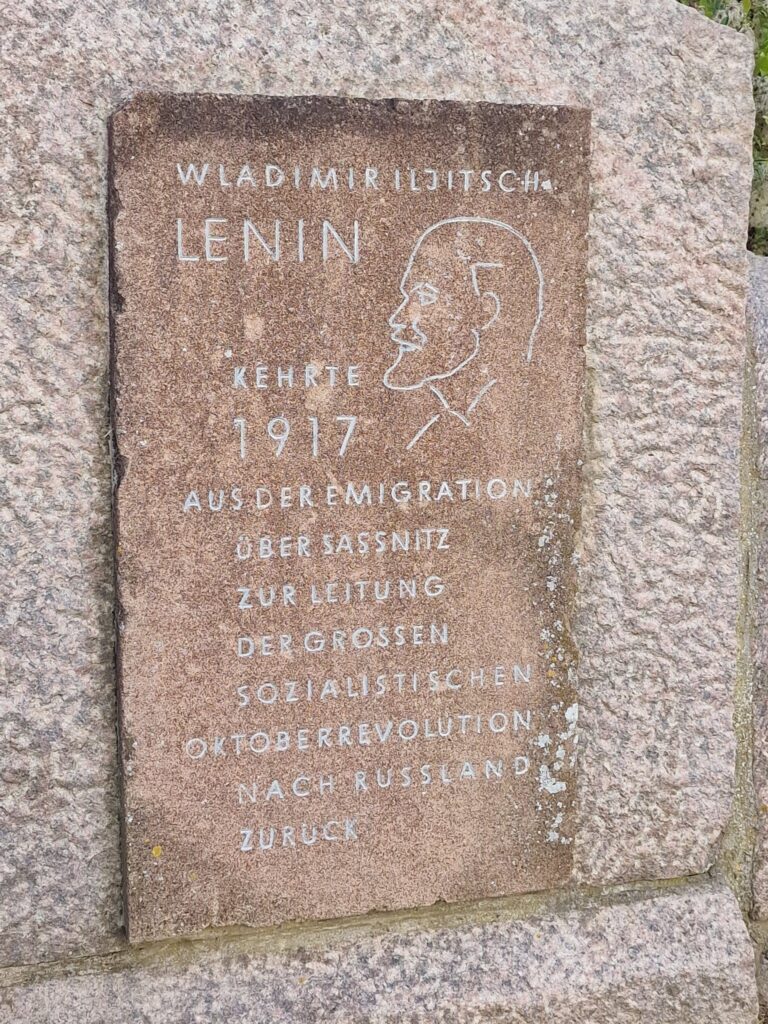 Lenin in Sassnitz